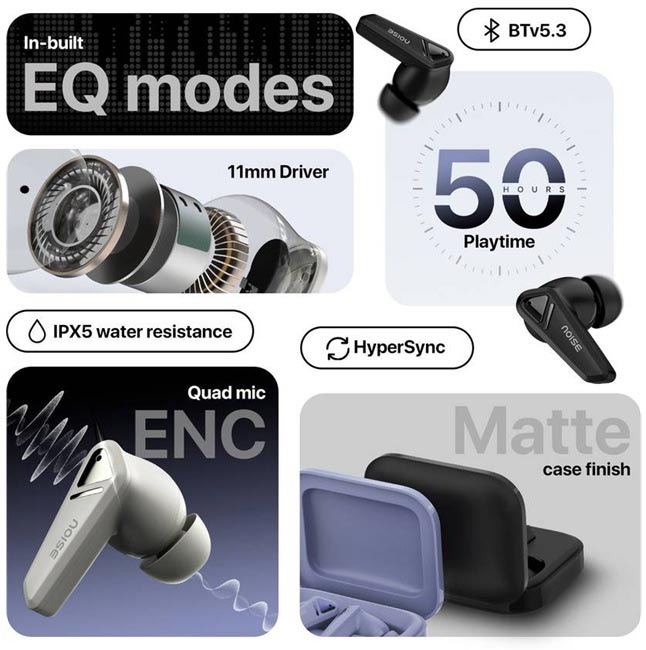 هدفون Noise Buds F1