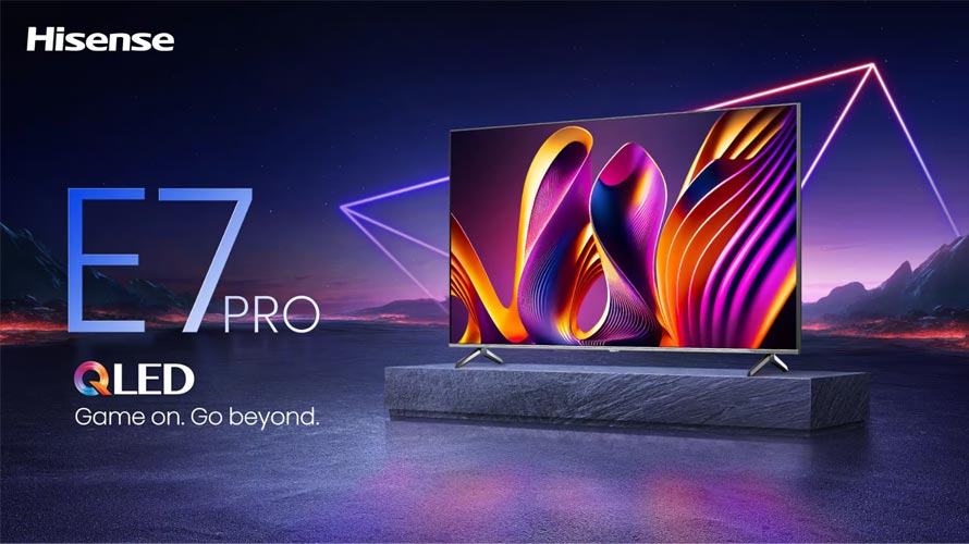 تلویزیون گیمینگ QLED Hisense E7Q Pro