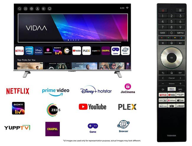 مشخصات تلویزیون گیمینگ QLED توشیبا Z570RP
