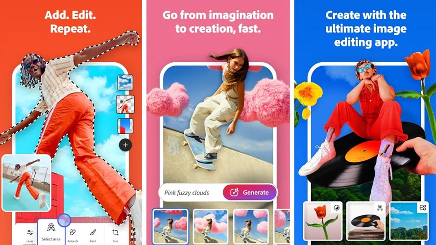 Adobe Photoshop بتا برای اندروید