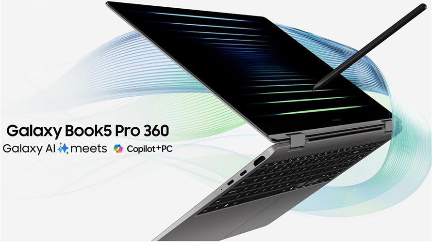 لپ تاپ سامسونگ 16 اینچی مدل GALAXY BOOK 5 Core Ultra
