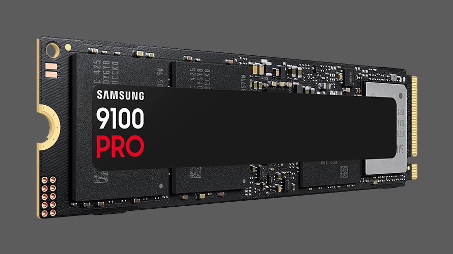 SSD اینترنال سامسونگ مدل 9100 Pro با ظرفیت 4 ترابایت