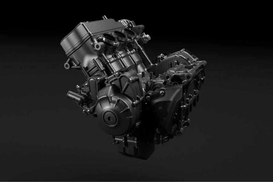 مشخصات فنی موتورسیکلت 3 سیلندر یاماها YZF-R9
