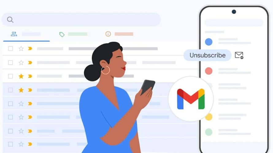 مدیریت اشتراک‌ها در جیمیل
