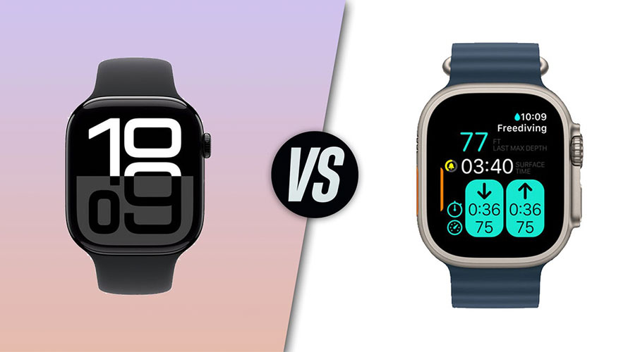 مقایسه Apple Watch 11 با Apple Watch Ultra 3
