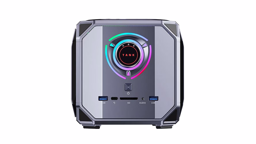 طراحی و ظاهر خارجی ACEMAGIC Tank M1A Pro