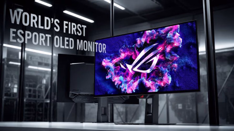 مانیتور OLED ایسوس 24.5 اینچی با نرخ نوسازی 540 هرتز