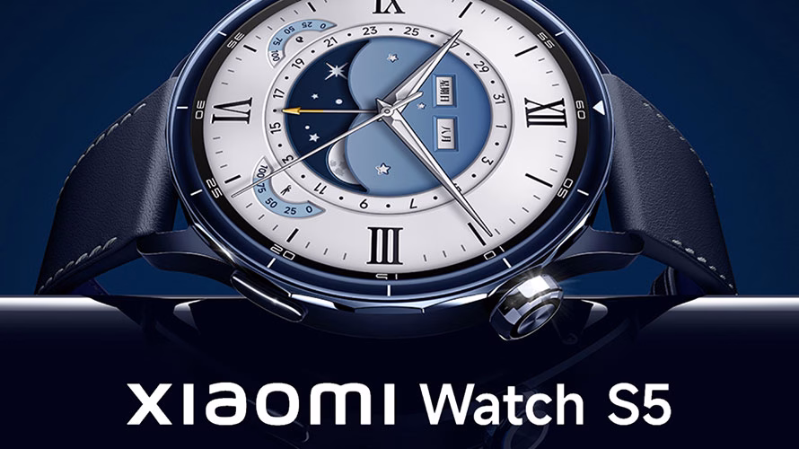 ساعت هوشمند Xiaomi Watch S5 با نمایشگر AMOLED و باتری 21 روزه