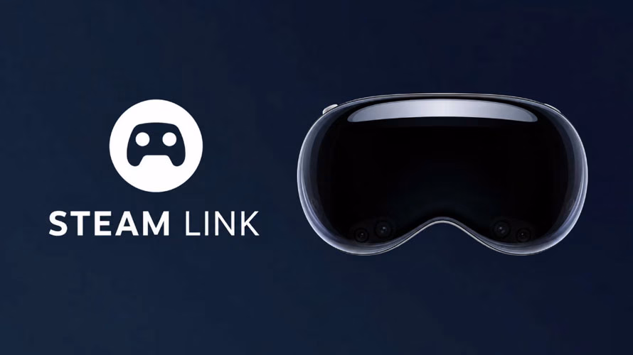 اپلیکیشن Steam Link روی هدست Apple Vision Pro