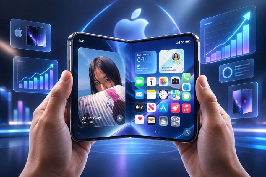 آیفون Duo تاشو اپل در سال 2026