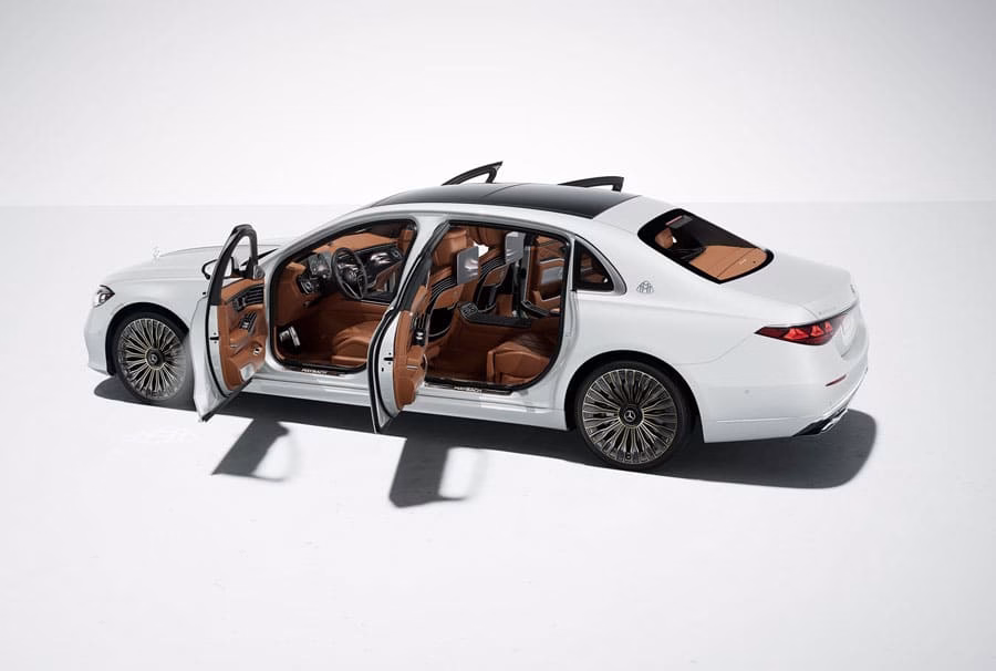 طراحی ظاهری Mercedes-Maybach S680